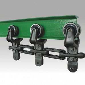 Gesenkgeschmiedete abnehmbare Förderkette mit obenliegendem Antrieb